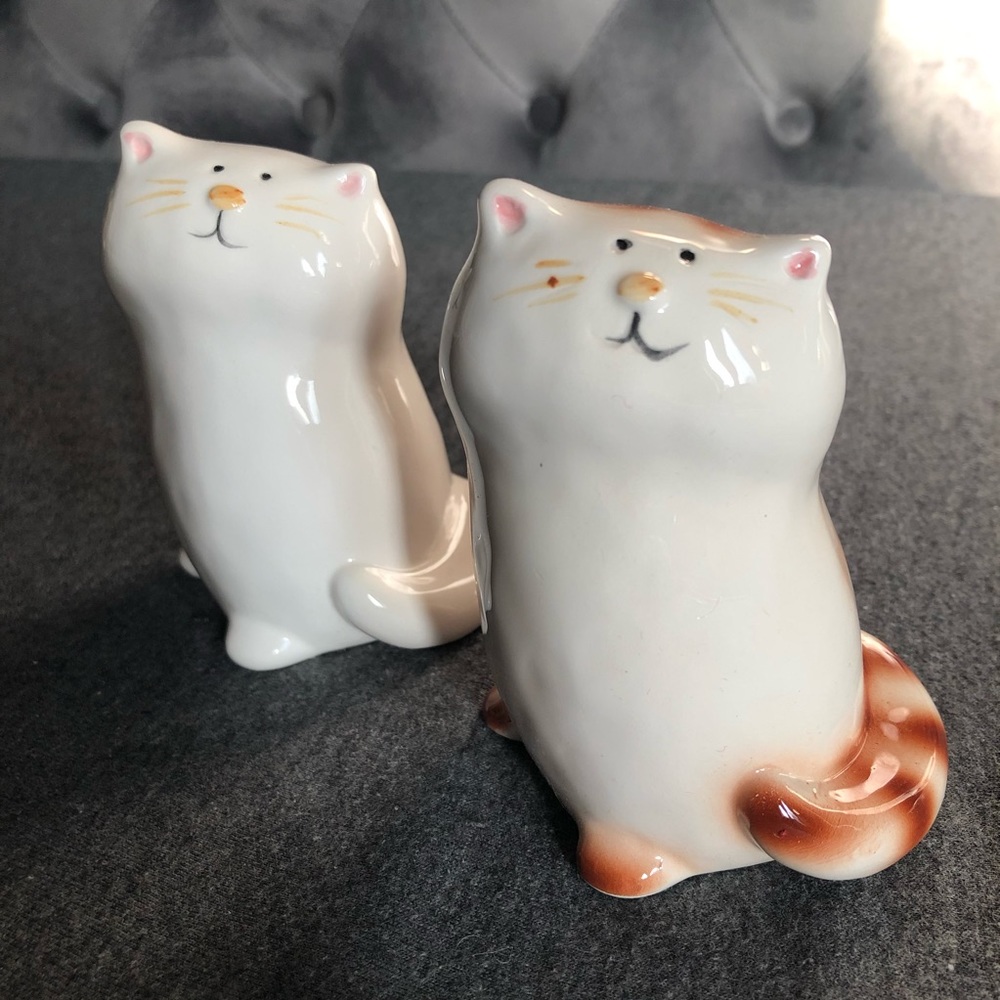Pair of Cat Coin Banks NWT